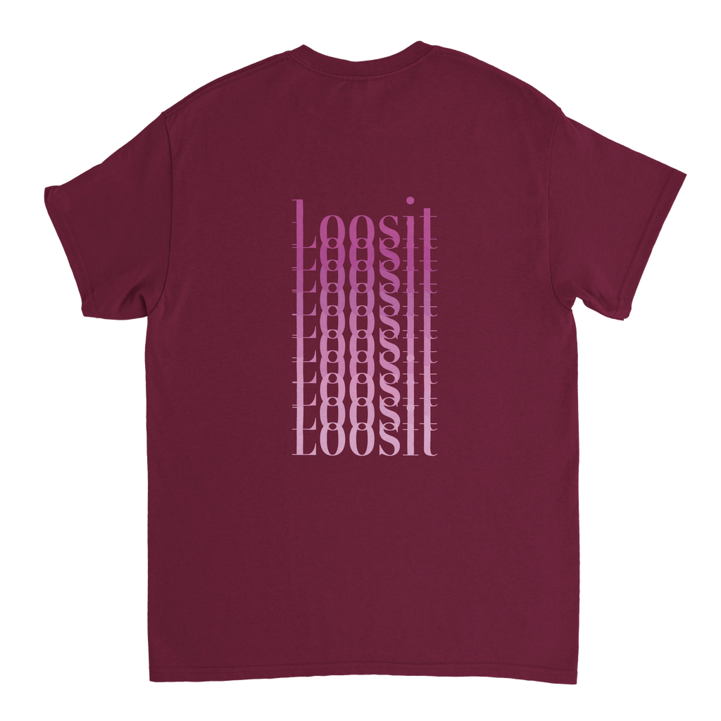 Farbverlauf T-Shirt Loosit