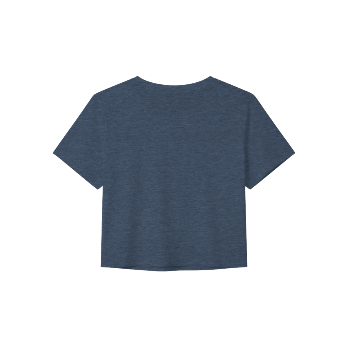 Crop-Top mit dezentem Blumen-Design