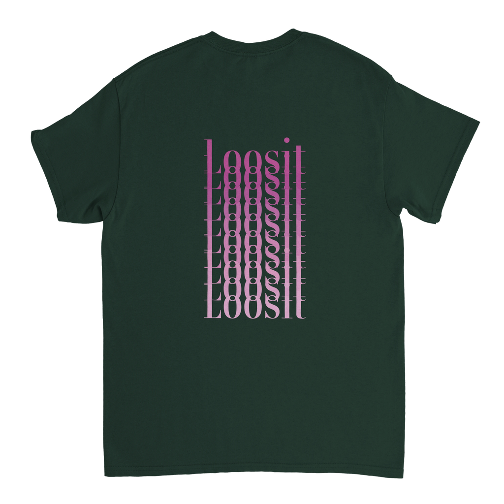 Farbverlauf T-Shirt Loosit
