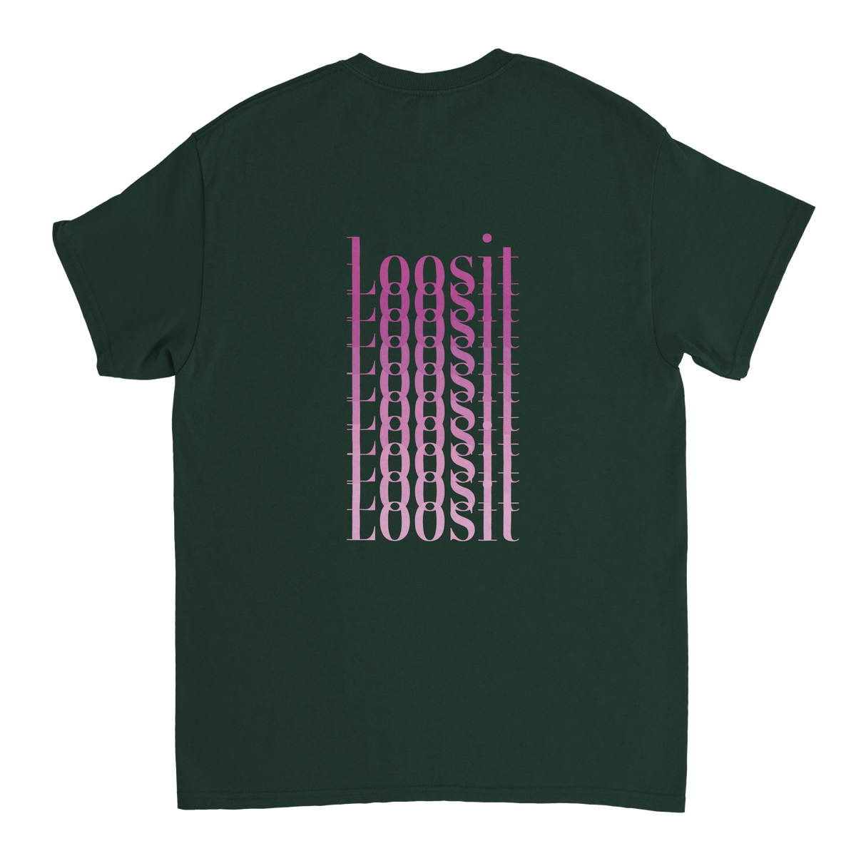 Farbverlauf T-Shirt Loosit