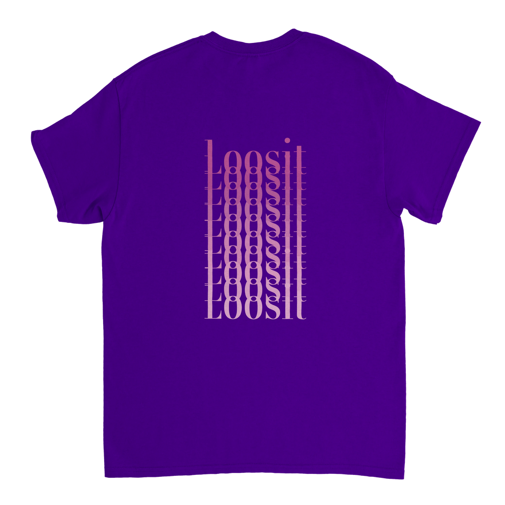 Farbverlauf T-Shirt Loosit