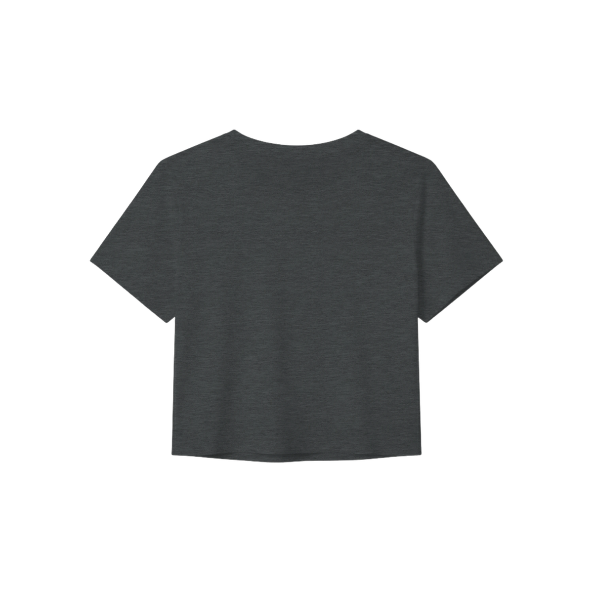 Crop-Top mit dezentem Blumen-Design