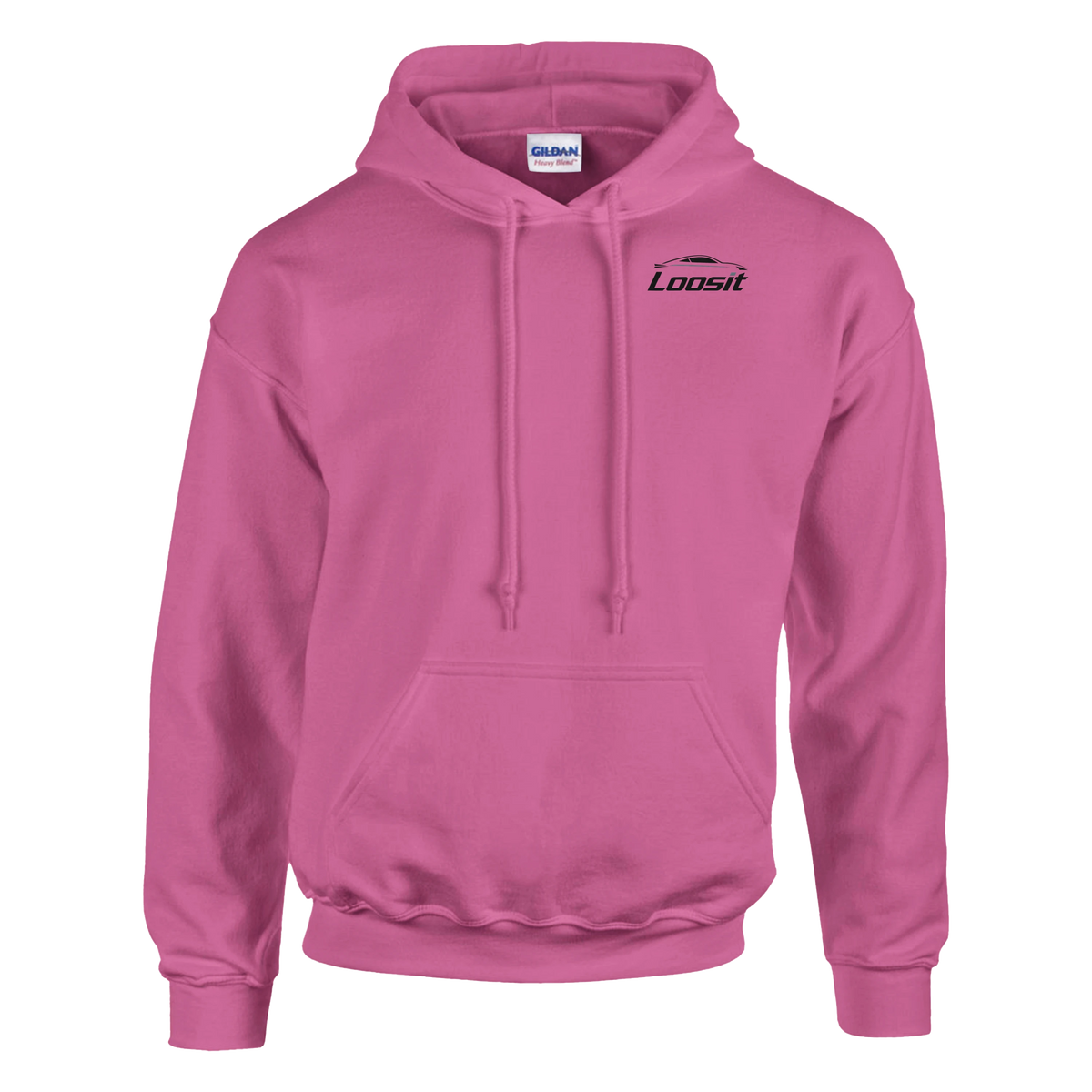 Hoodie mit dezentem Auto-Design