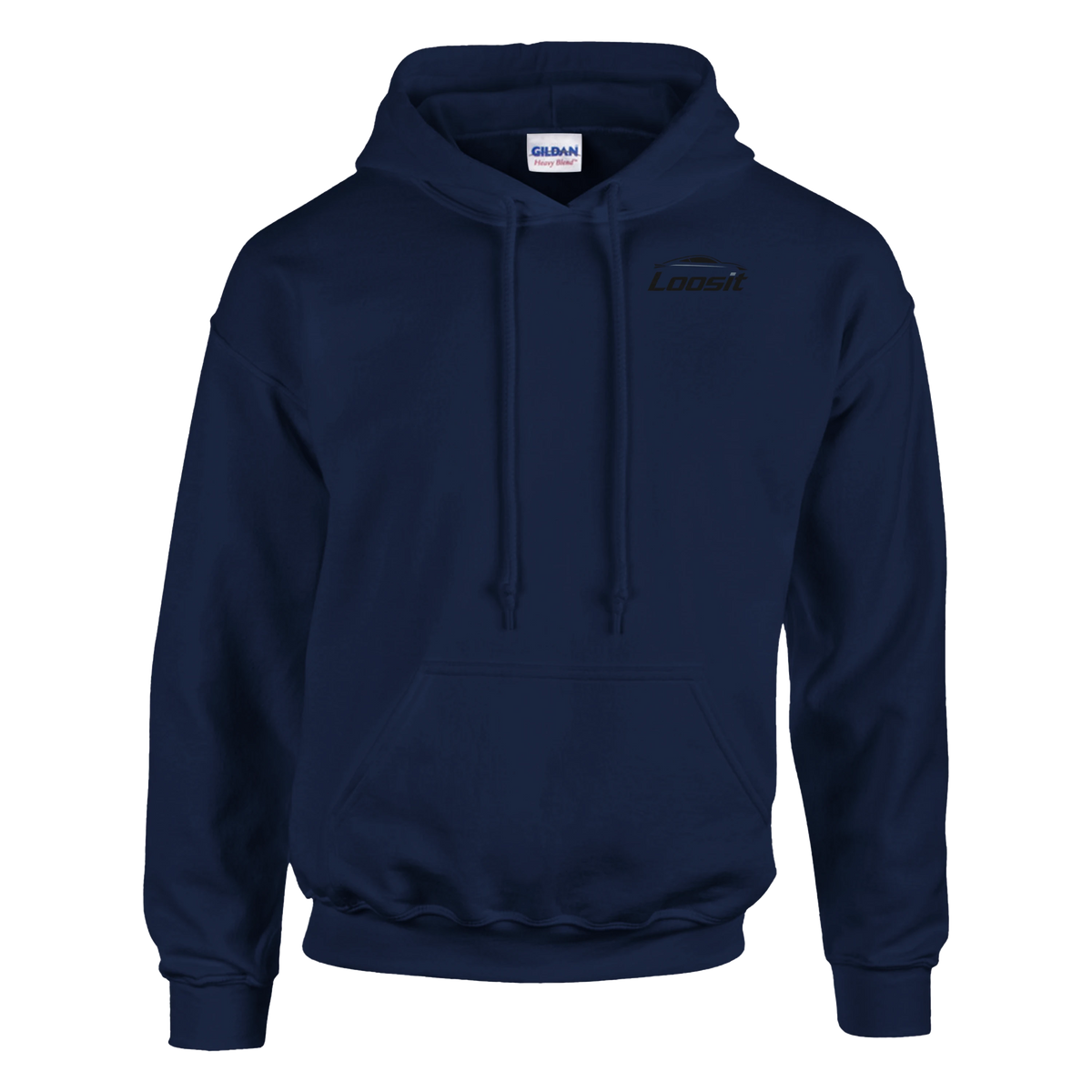 Hoodie mit dezentem Auto-Design