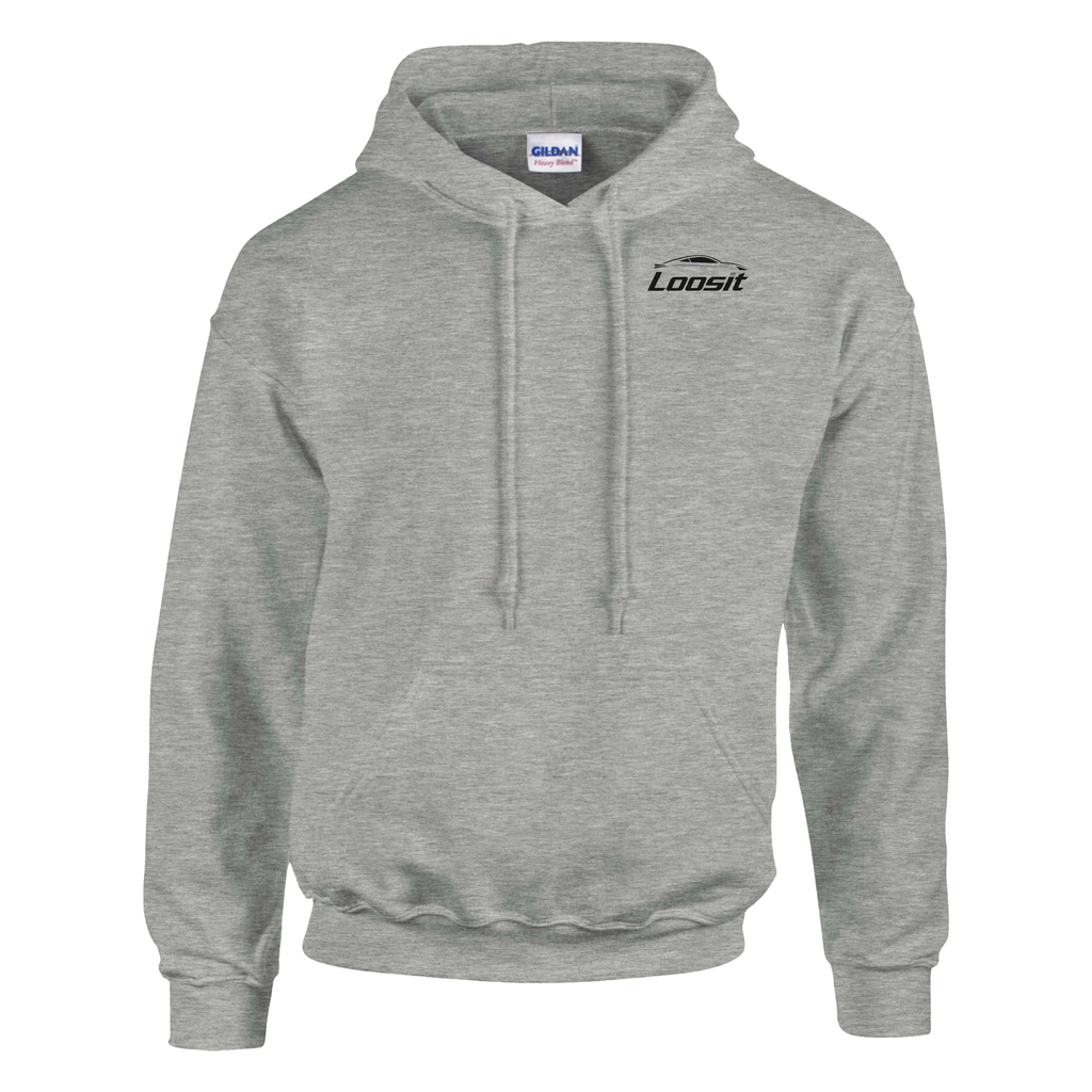 Hoodie mit dezentem Auto-Design