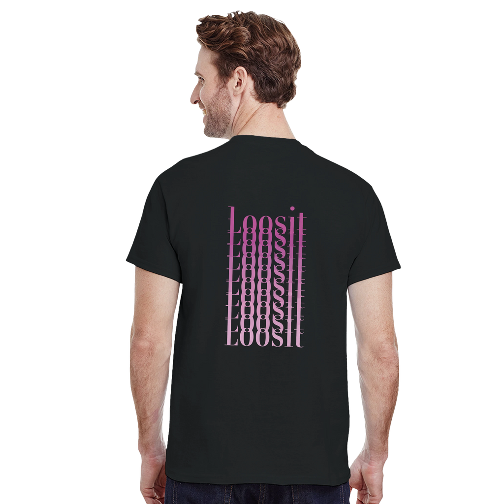 Farbverlauf T-Shirt Loosit