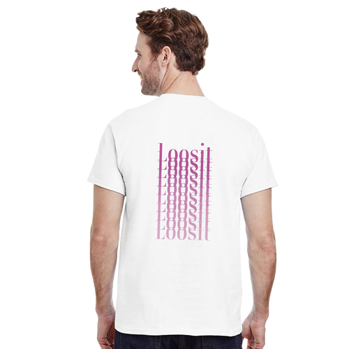Farbverlauf T-Shirt Loosit