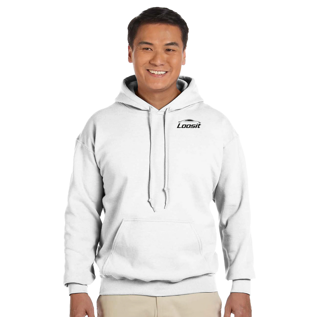 Hoodie mit dezentem Auto-Design