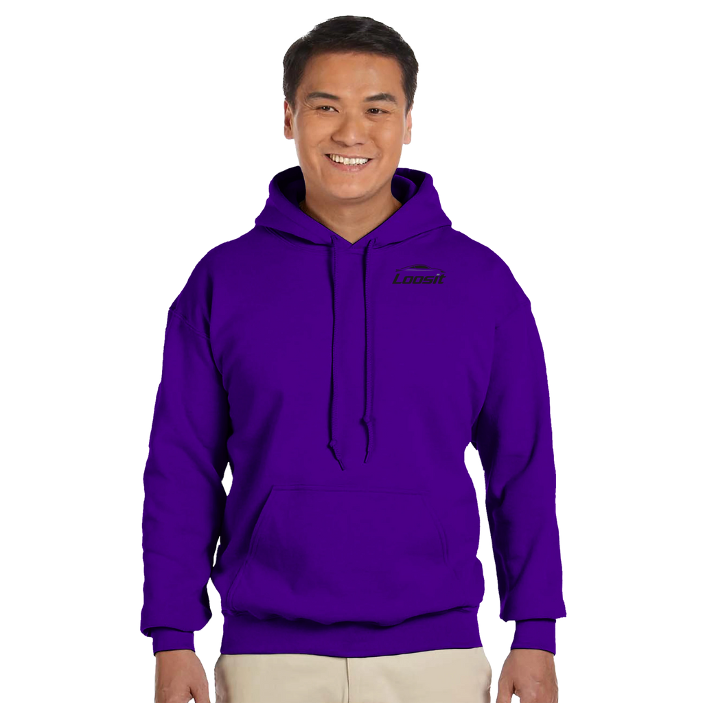Hoodie mit dezentem Auto-Design